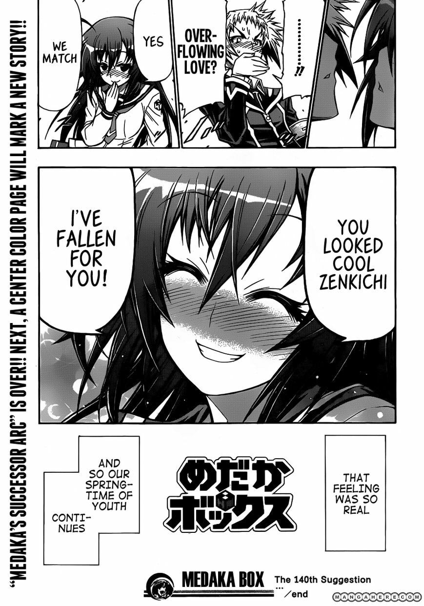 Read Medaka Box (Colored) chapter 140 image 20 on Lezhin