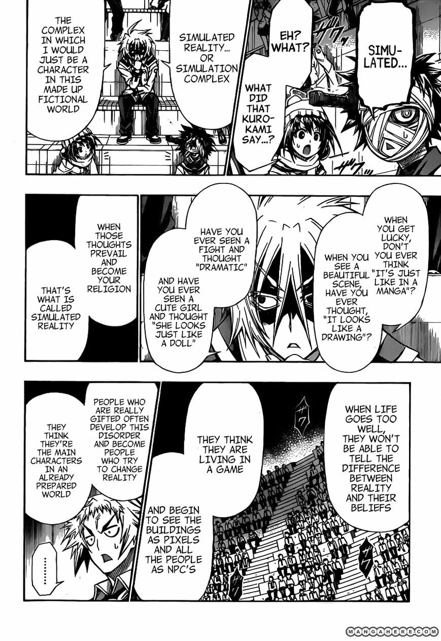 Read Medaka Box (Colored) chapter 140 image 6 on Lezhin