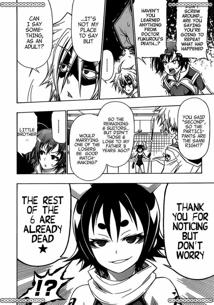 Read Medaka Box (Colored) chapter 141 image 17 on Lezhin