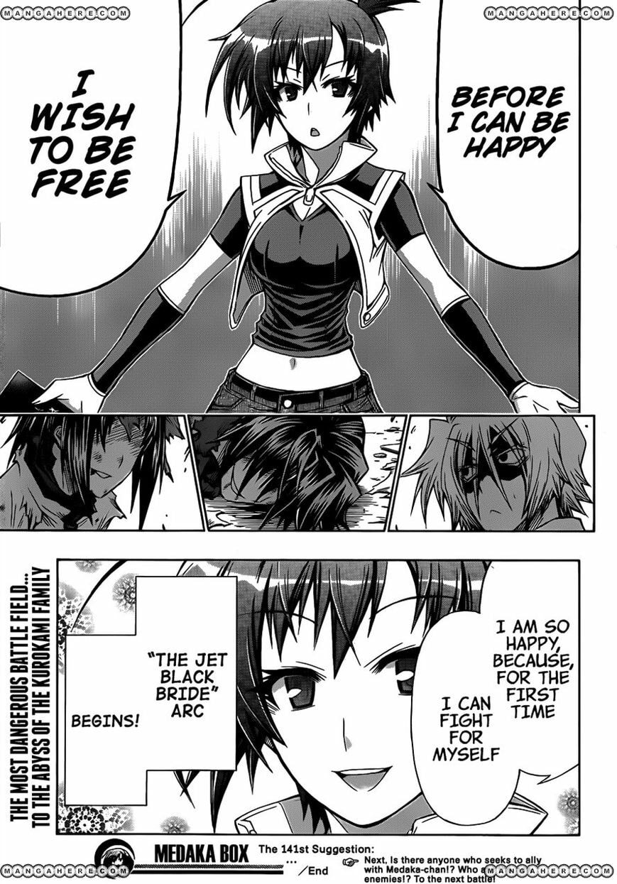 Read Medaka Box (Colored) chapter 141 image 24 on Lezhin