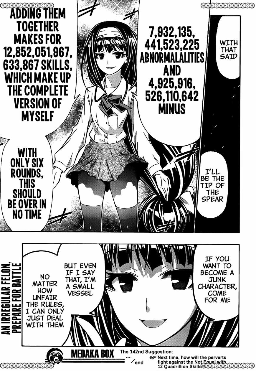Read Medaka Box (Colored) chapter 142 image 19 on Lezhin