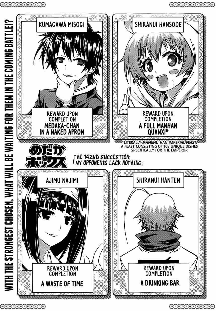 Read Medaka Box (Colored) chapter 142 image 4 on Lezhin