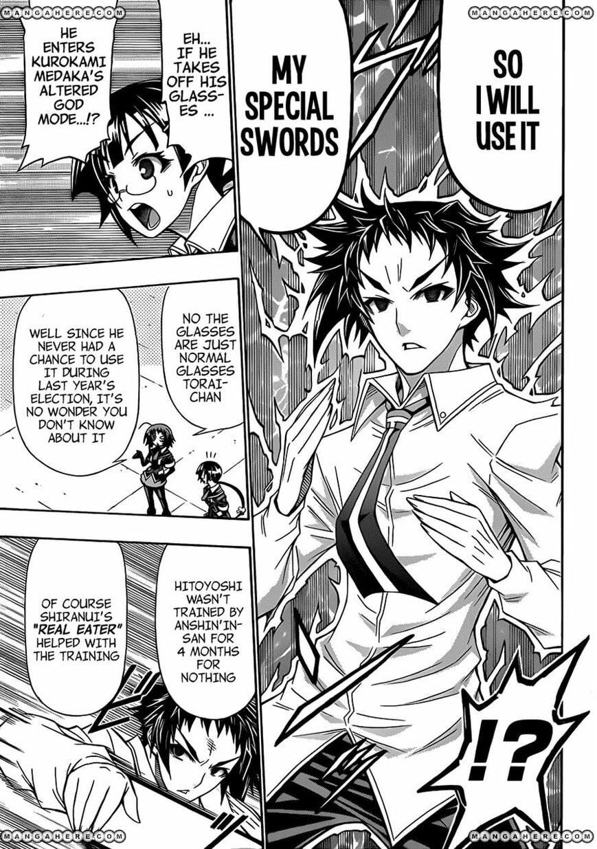 Read Medaka Box (Colored) chapter 145 image 7 on Lezhin