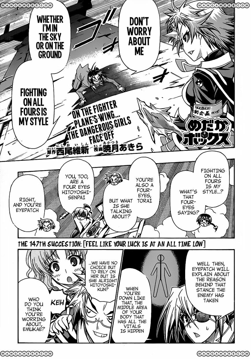 Read Medaka Box (Colored) chapter 147 image 2 on Lezhin