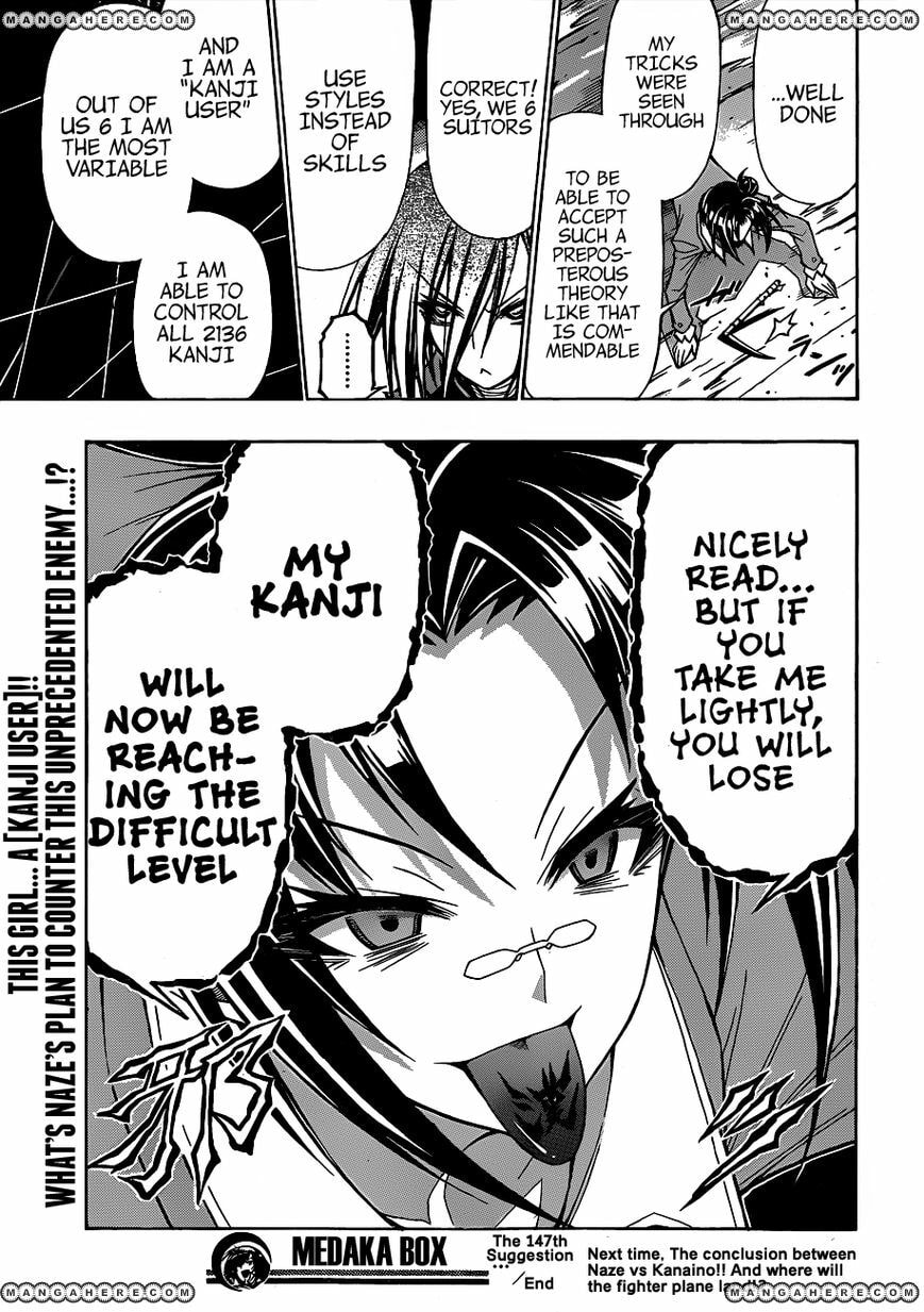 Read Medaka Box (Colored) chapter 147 image 20 on Lezhin