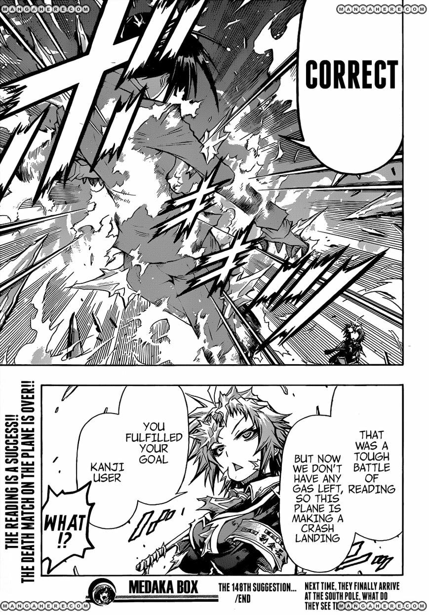 Read Medaka Box (Colored) chapter 148 image 20 on Lezhin
