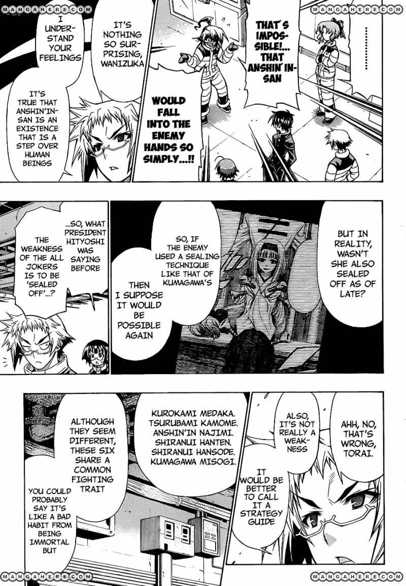 Read Medaka Box (Colored) chapter 152 image 7 on Lezhin
