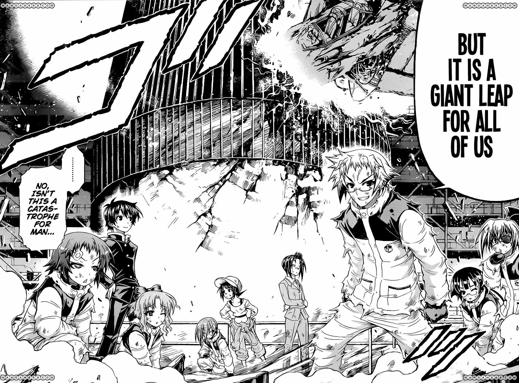 Read Medaka Box (Colored) chapter 153 image 15 on Lezhin