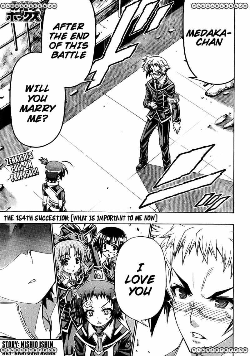 Read Medaka Box (Colored) chapter 154 image 1 on Lezhin