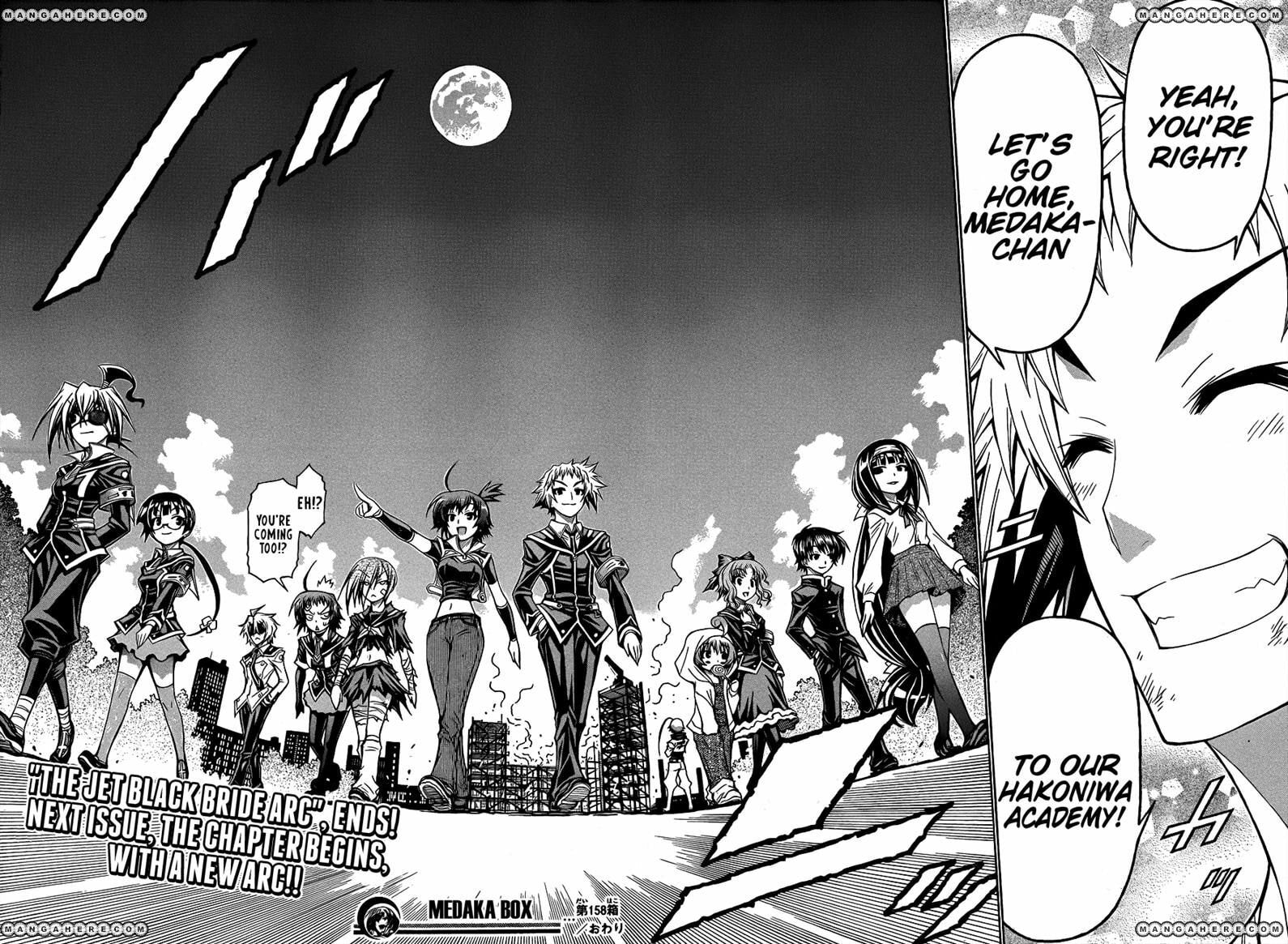 Read Medaka Box (Colored) chapter 158 image 16 on Lezhin