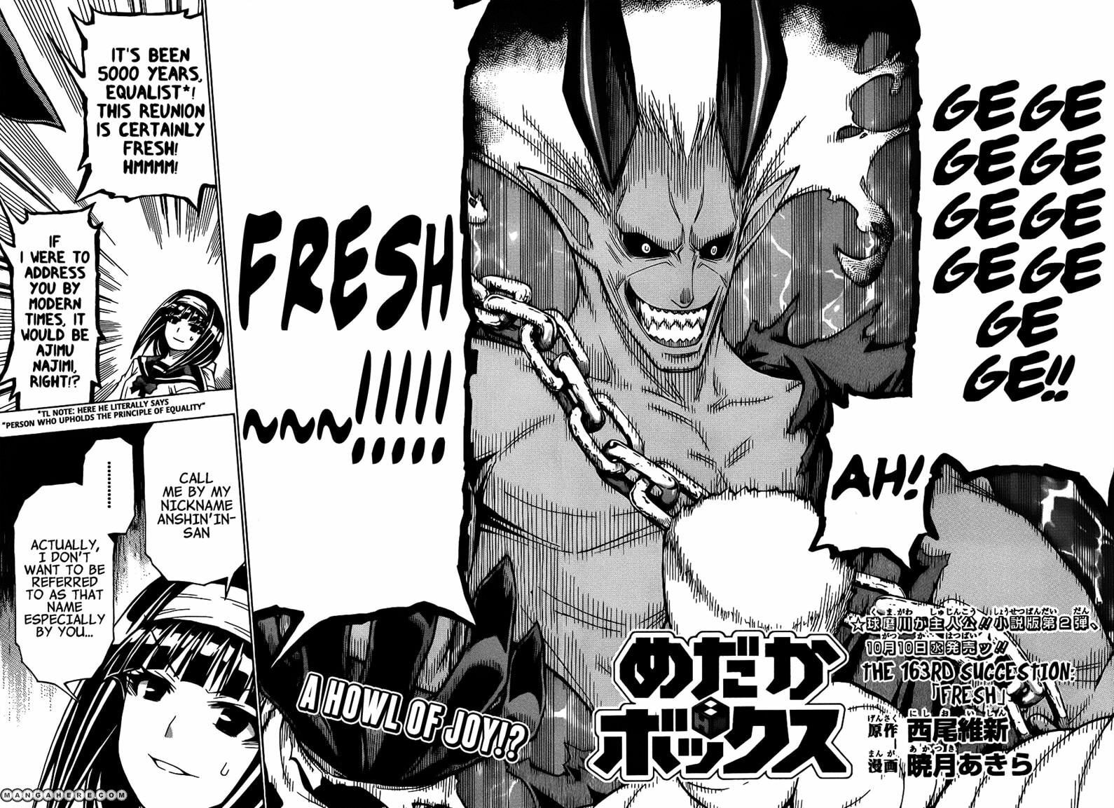 Read Medaka Box (Colored) chapter 163 image 1 on Lezhin