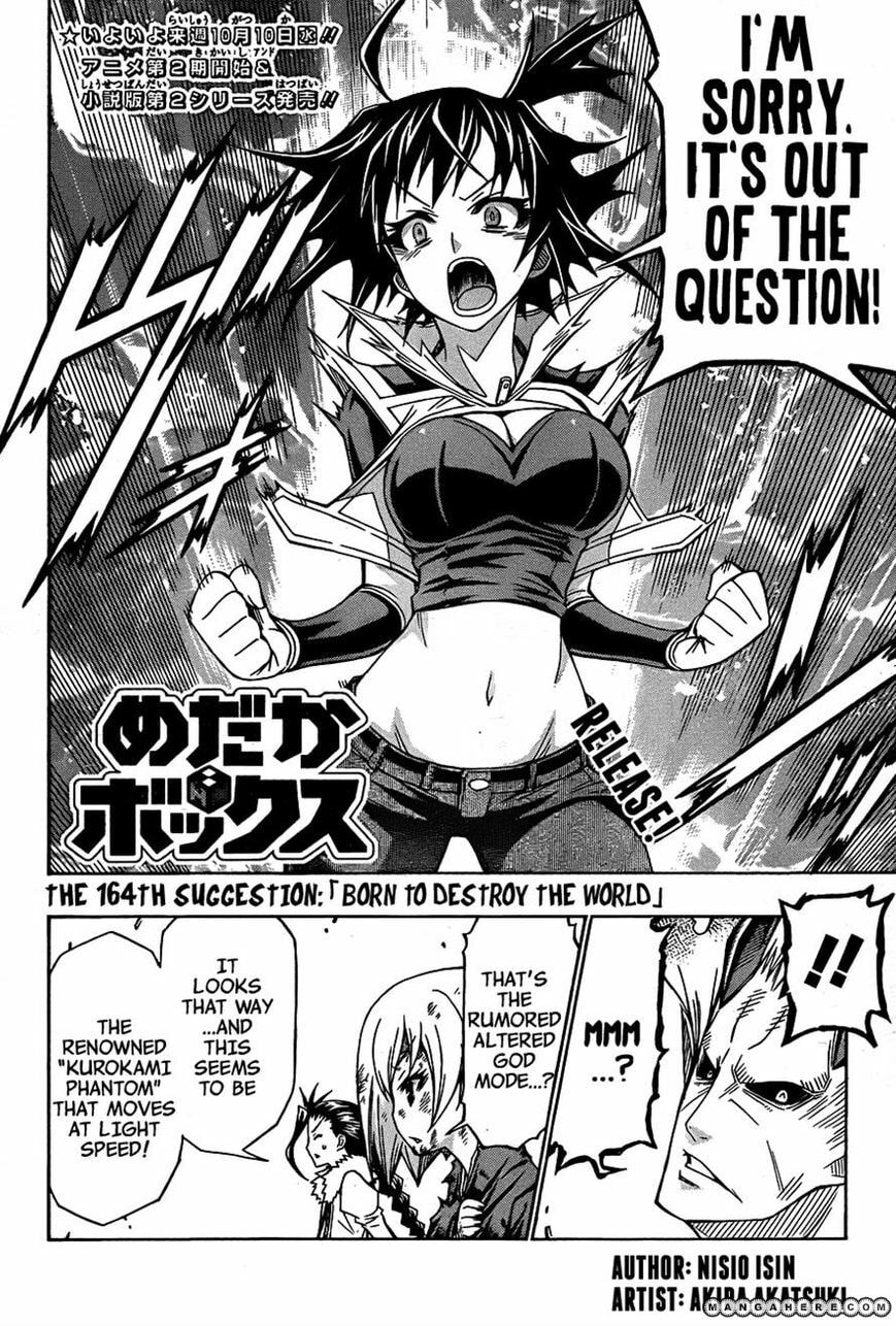 Read Medaka Box (Colored) chapter 164 image 2 on Lezhin