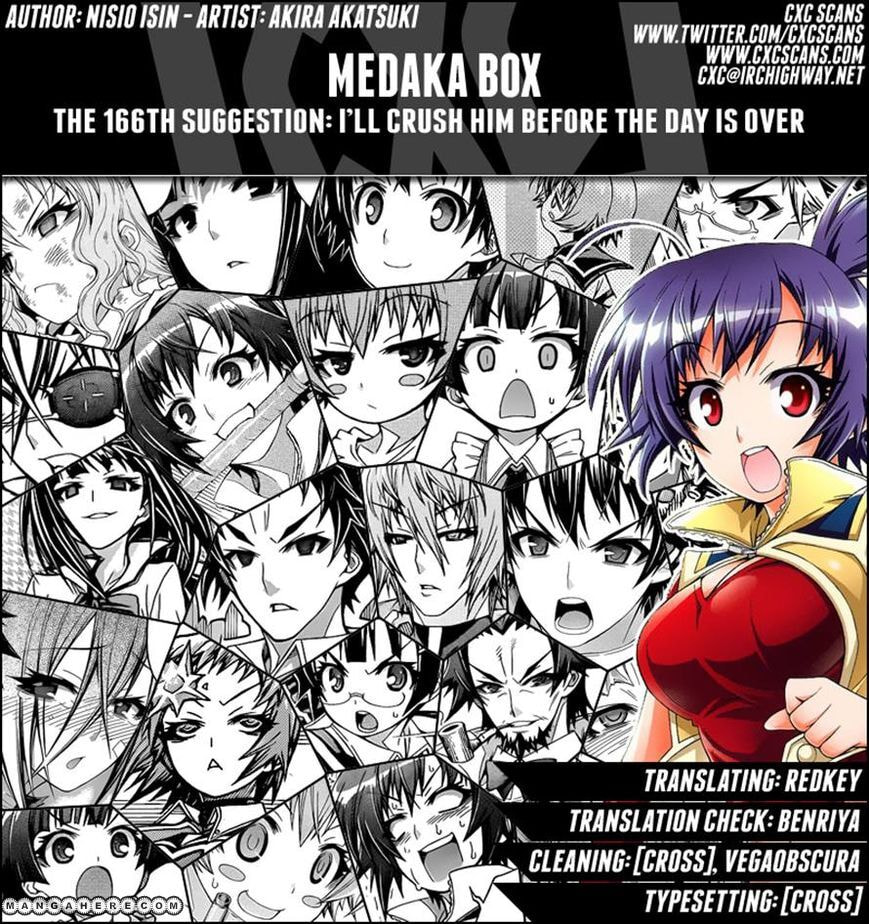 Read Medaka Box (Colored) chapter 166 image 20 on Lezhin