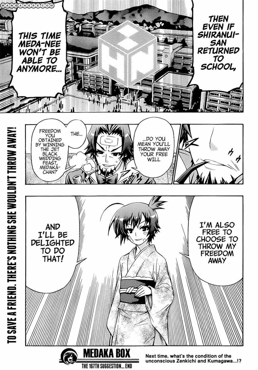 Read Medaka Box (Colored) chapter 167 image 18 on Lezhin