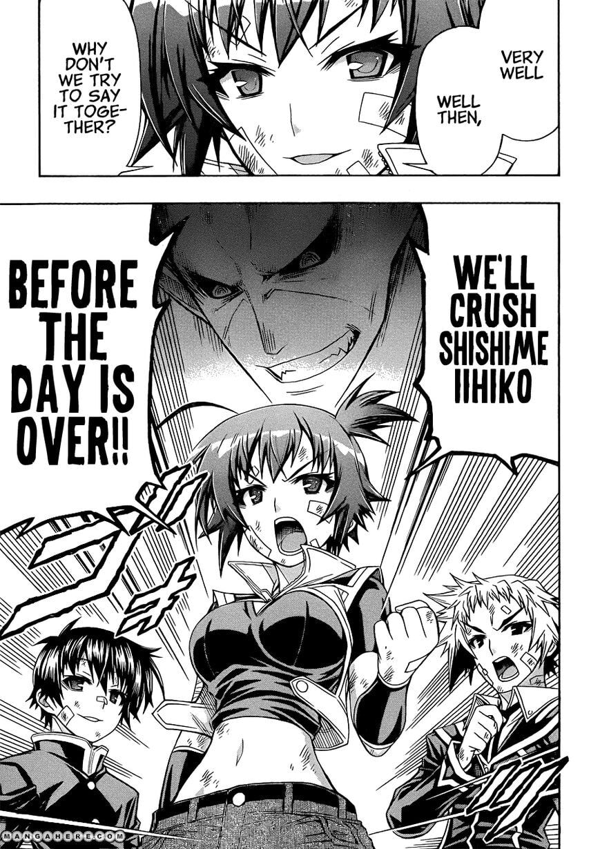 Read Medaka Box (Colored) chapter 168 image 18 on Lezhin