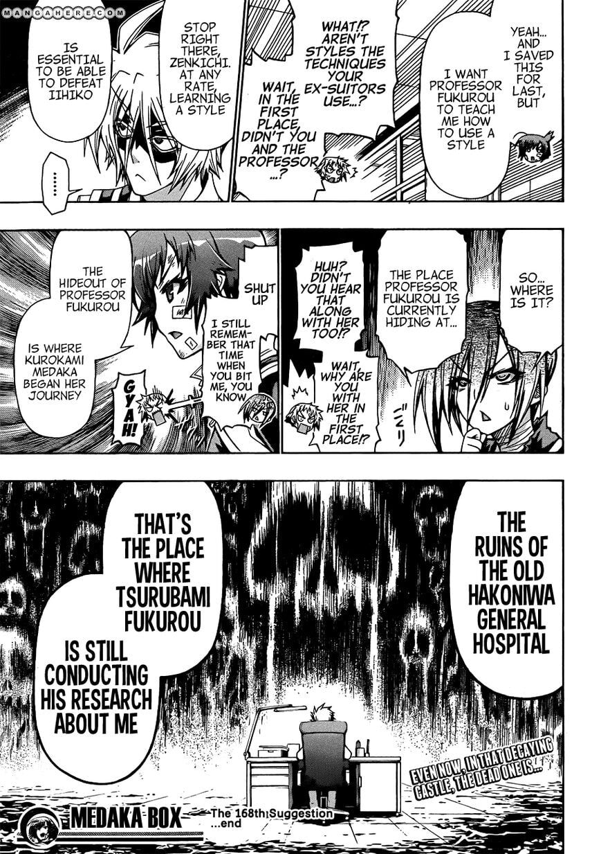 Read Medaka Box (Colored) chapter 168 image 20 on Lezhin