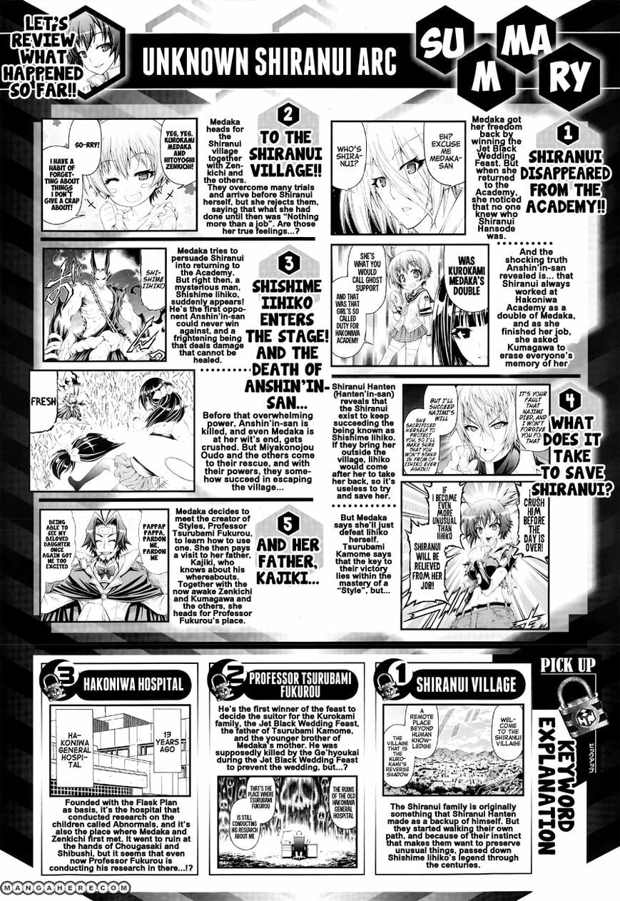 Read Medaka Box (Colored) chapter 169 image 3 on Lezhin