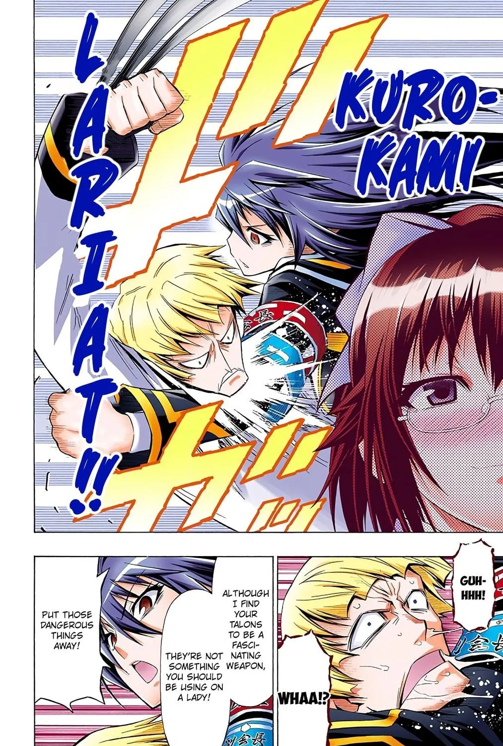 Read Medaka Box (Colored) chapter 17 image 10 on Lezhin