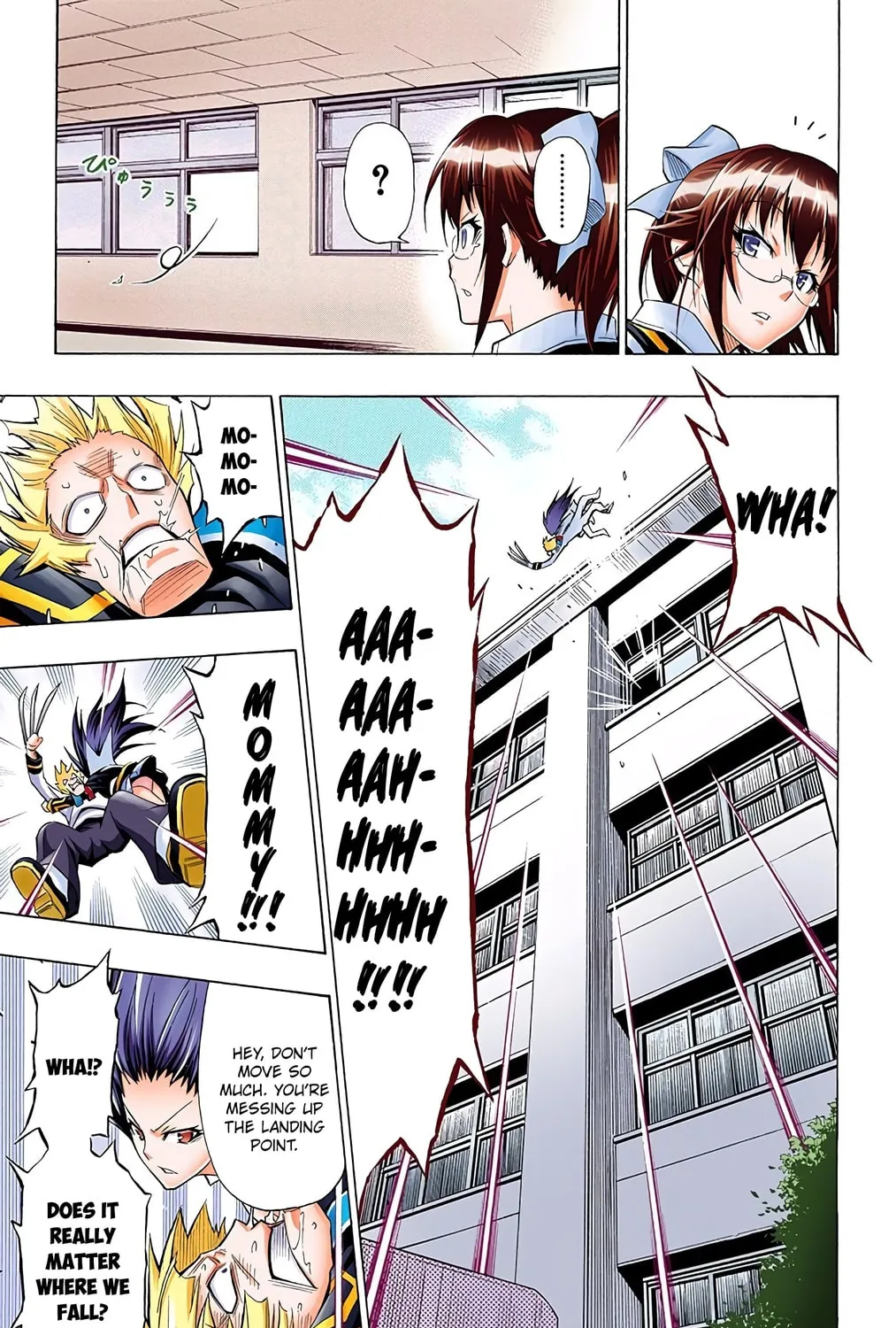 Read Medaka Box (Colored) chapter 17 image 12 on Lezhin