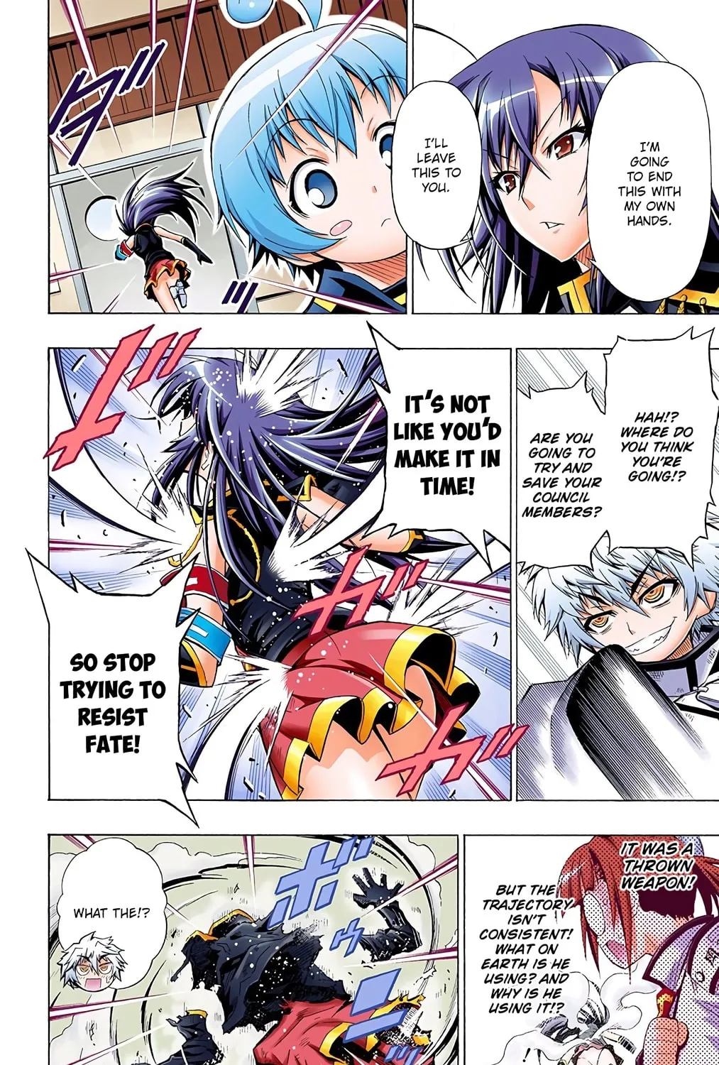 Read Medaka Box (Colored) chapter 17 image 2 on Lezhin