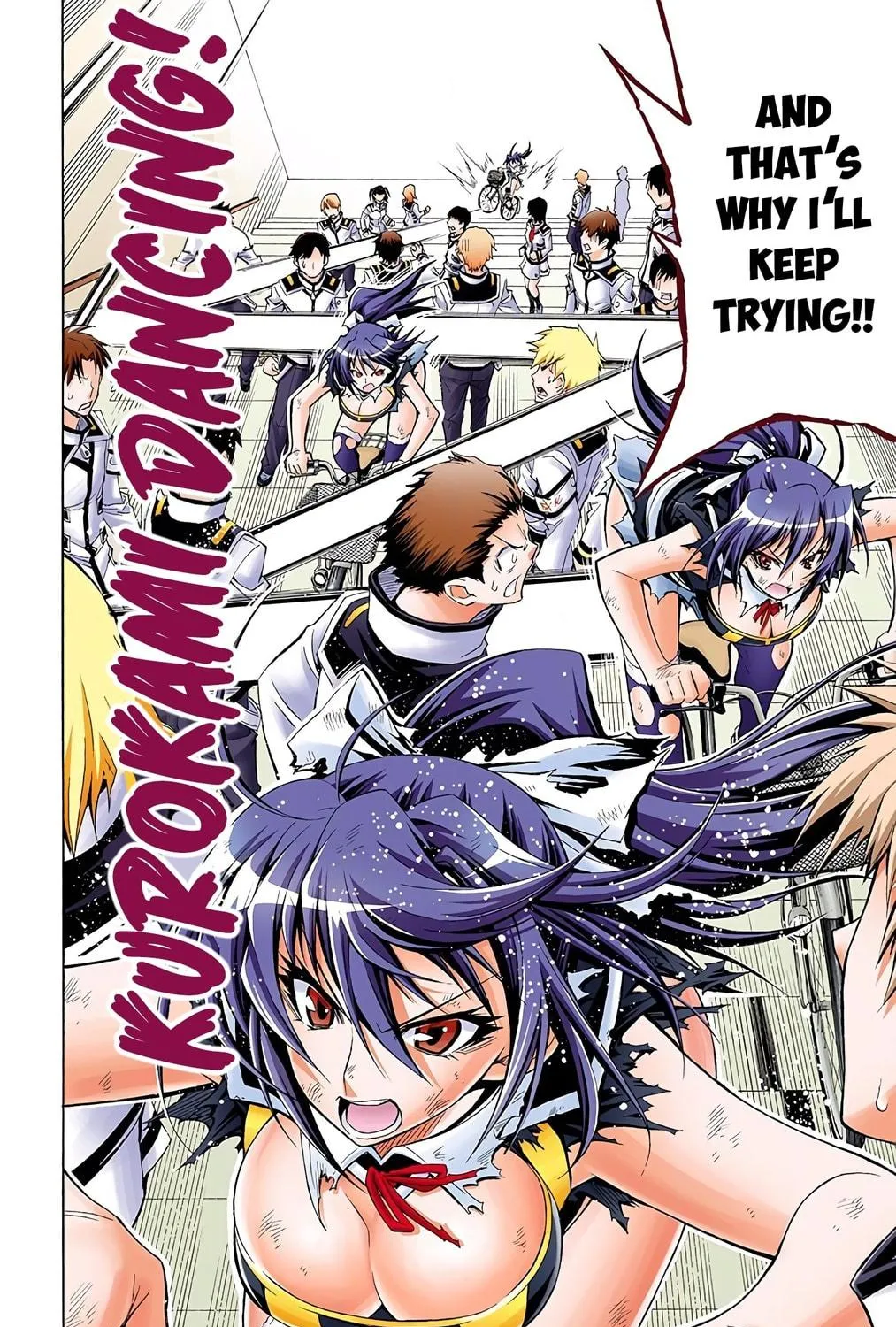 Read Medaka Box (Colored) chapter 17 image 28 on Lezhin