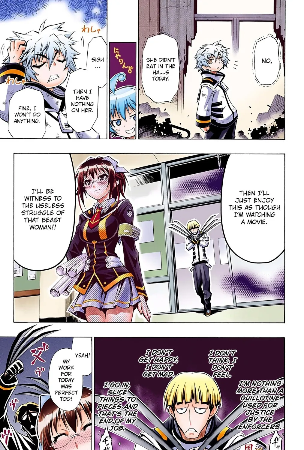 Read Medaka Box (Colored) chapter 17 image 8 on Lezhin