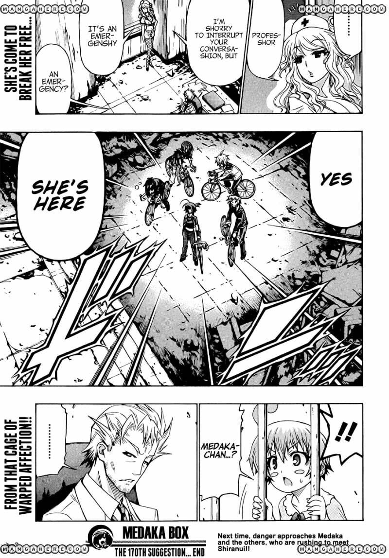 Read Medaka Box (Colored) chapter 170 image 19 on Lezhin