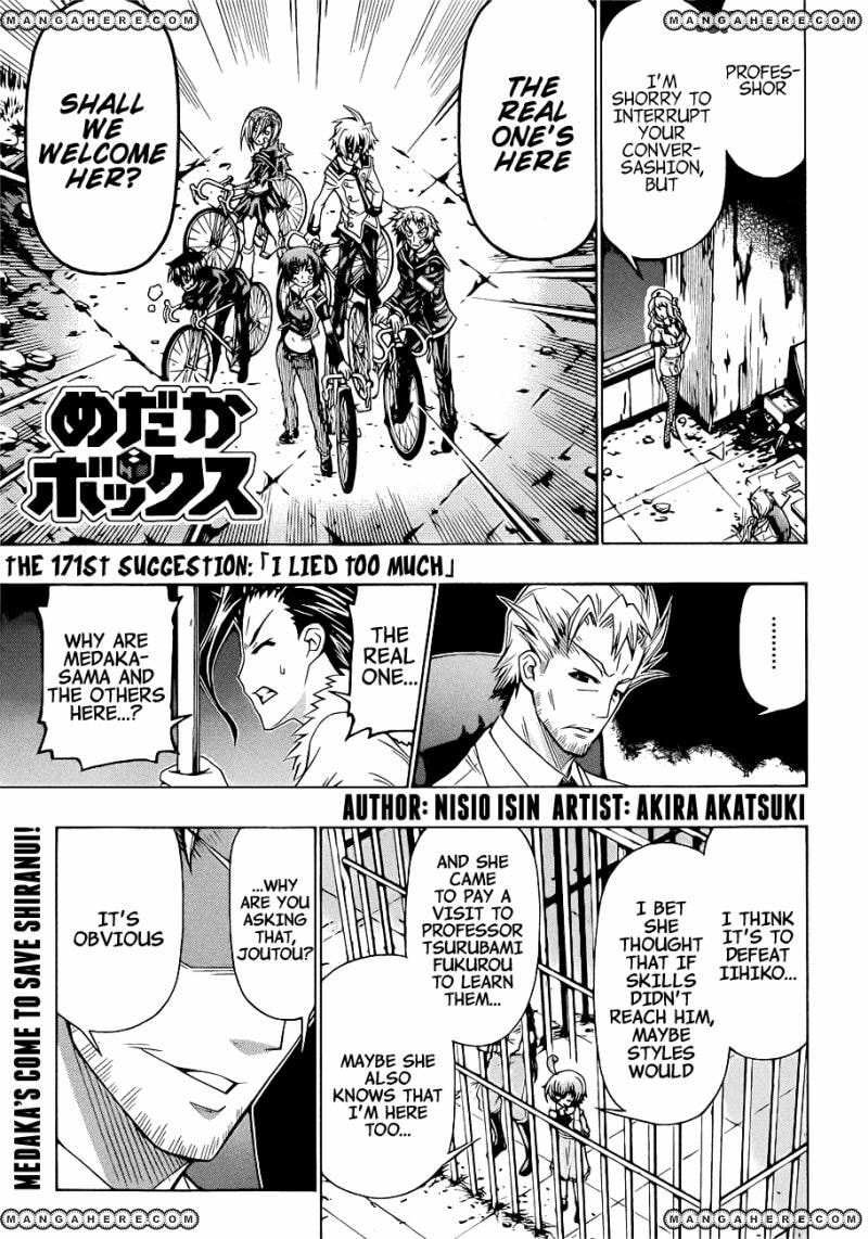 Read Medaka Box (Colored) chapter 171 image 2 on Lezhin