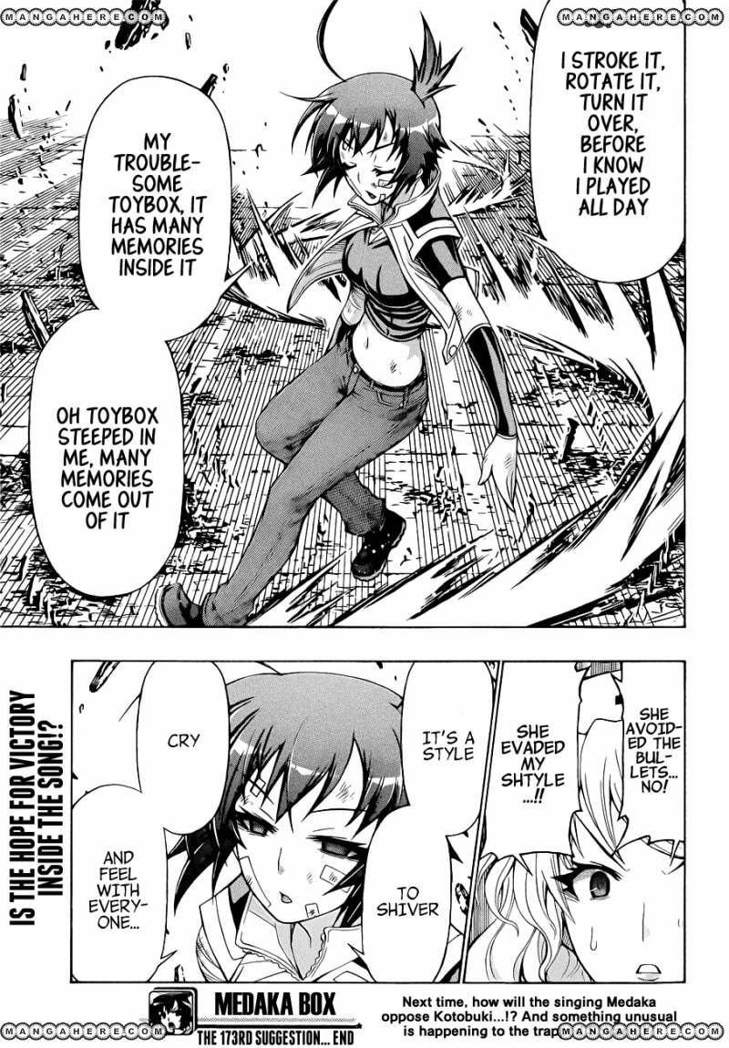 Read Medaka Box (Colored) chapter 173 image 20 on Lezhin