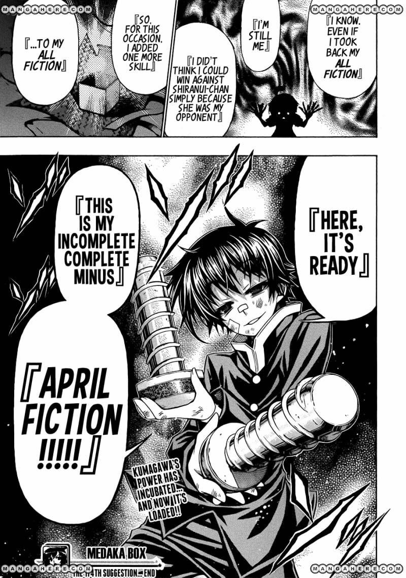 Read Medaka Box (Colored) chapter 174 image 22 on Lezhin