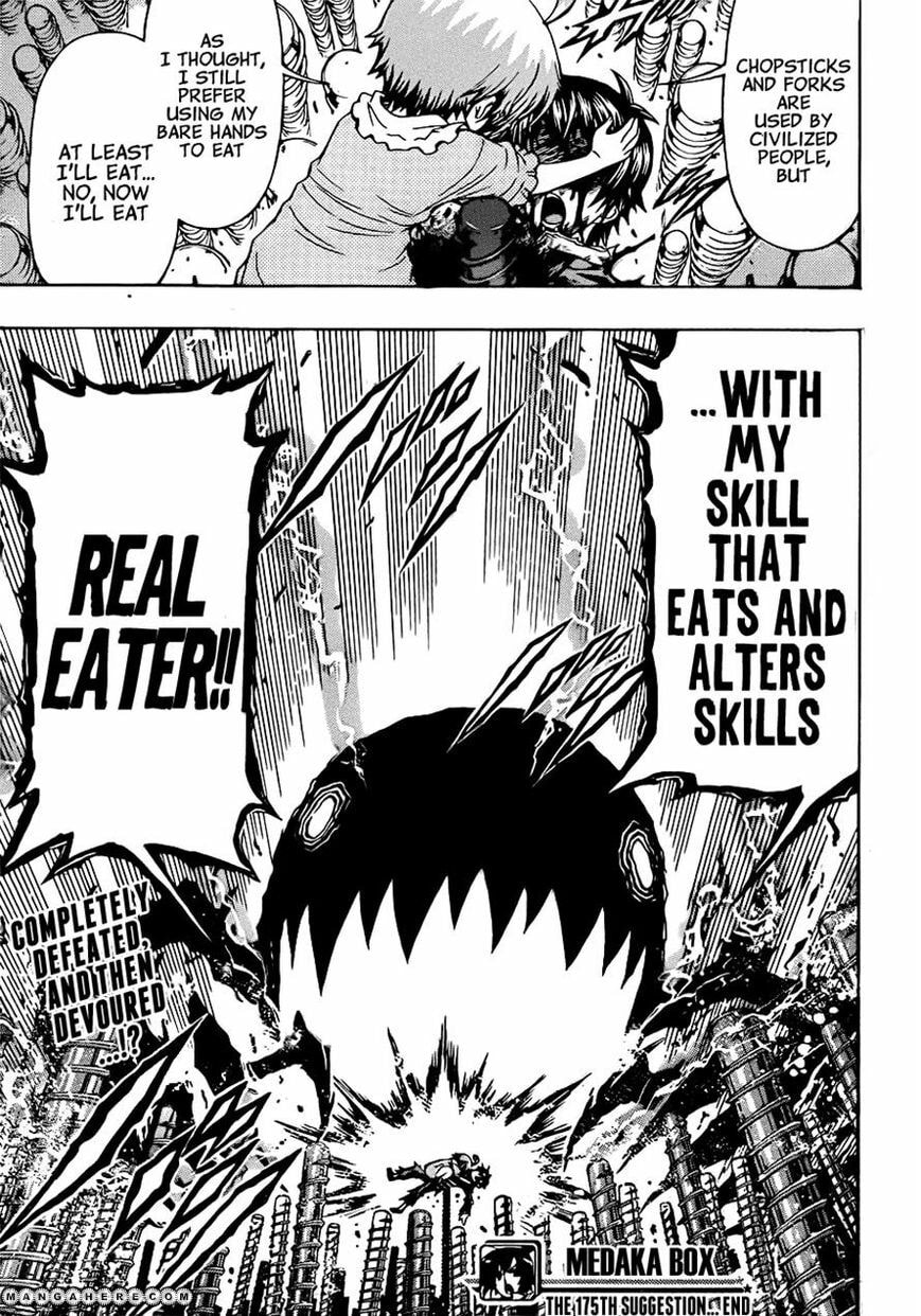 Read Medaka Box (Colored) chapter 175 image 18 on Lezhin