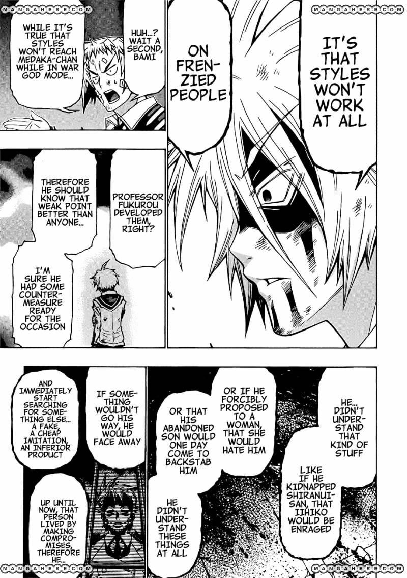 Read Medaka Box (Colored) chapter 177 image 17 on Lezhin