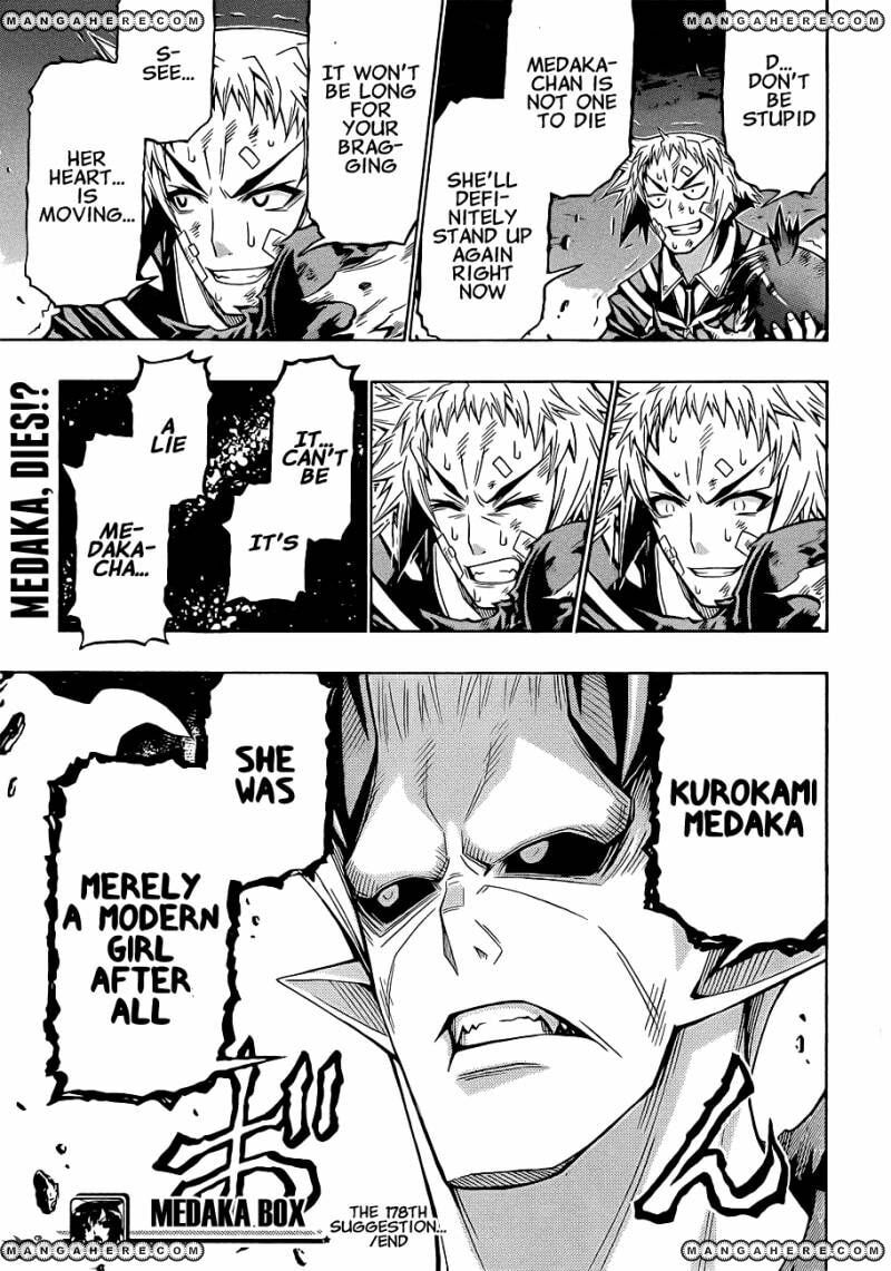 Read Medaka Box (Colored) chapter 178 image 20 on Lezhin