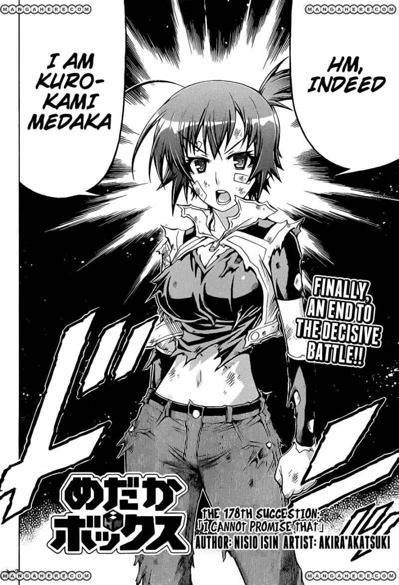 Read Medaka Box (Colored) chapter 178 image 3 on Lezhin