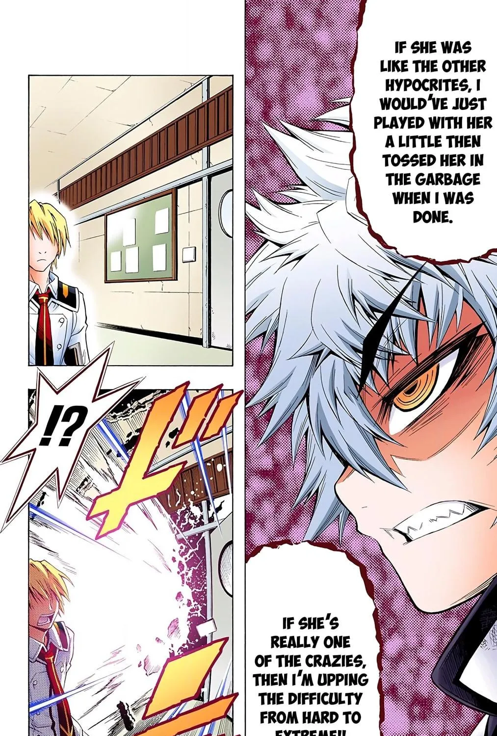 Read Medaka Box (Colored) chapter 18 image 10 on Lezhin