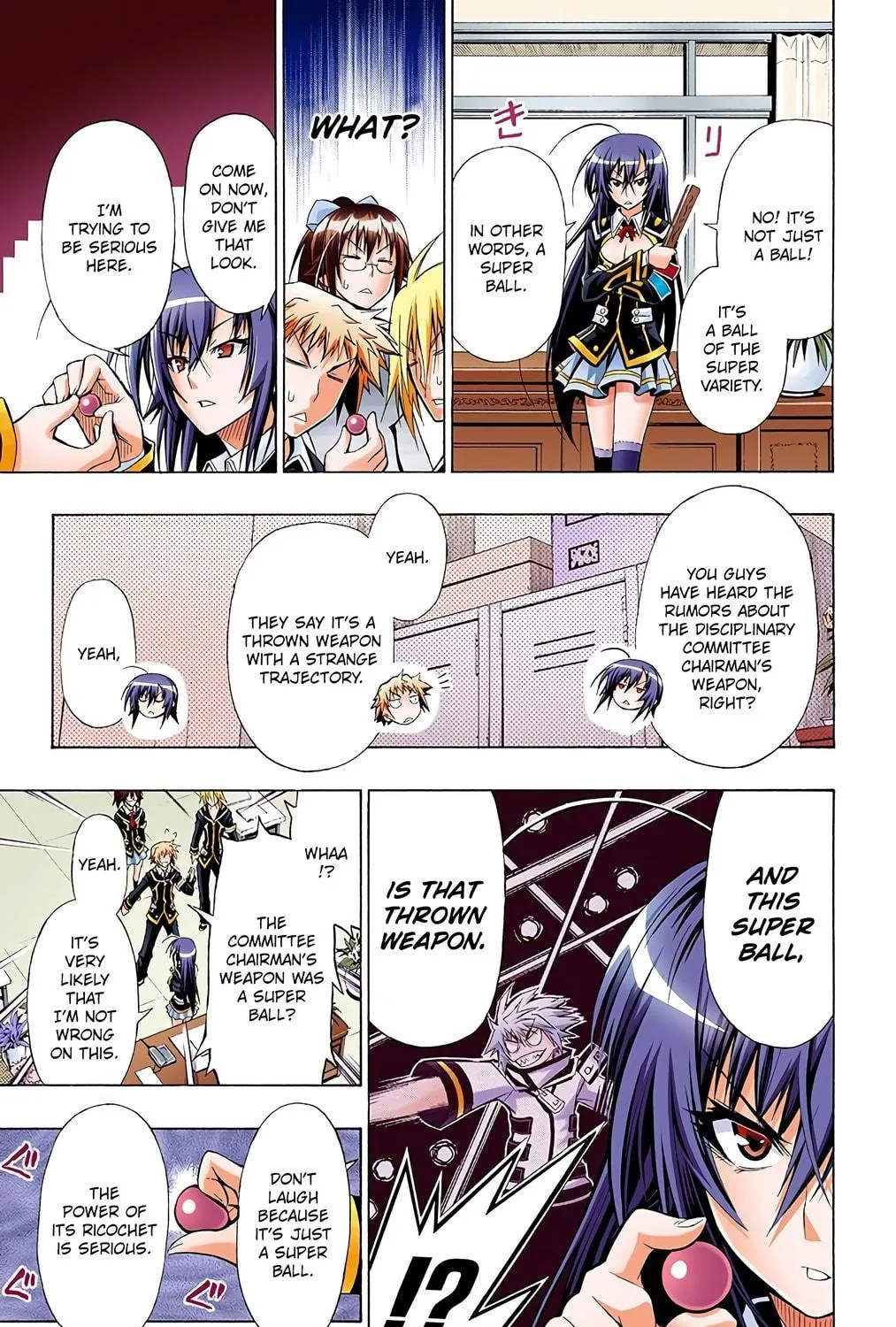 Read Medaka Box (Colored) chapter 18 image 16 on Lezhin
