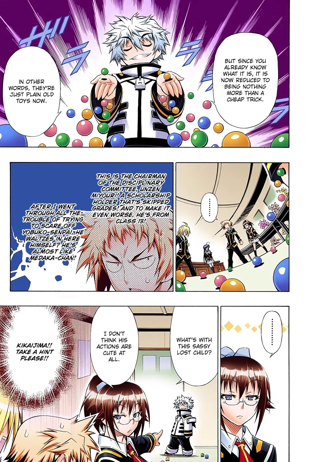 Read Medaka Box (Colored) chapter 18 image 20 on Lezhin
