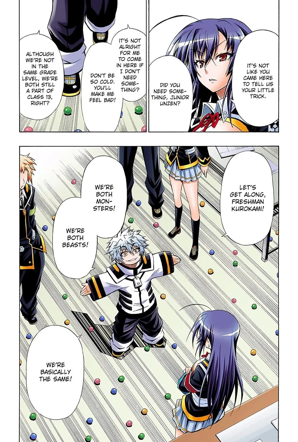 Read Medaka Box (Colored) chapter 18 image 22 on Lezhin