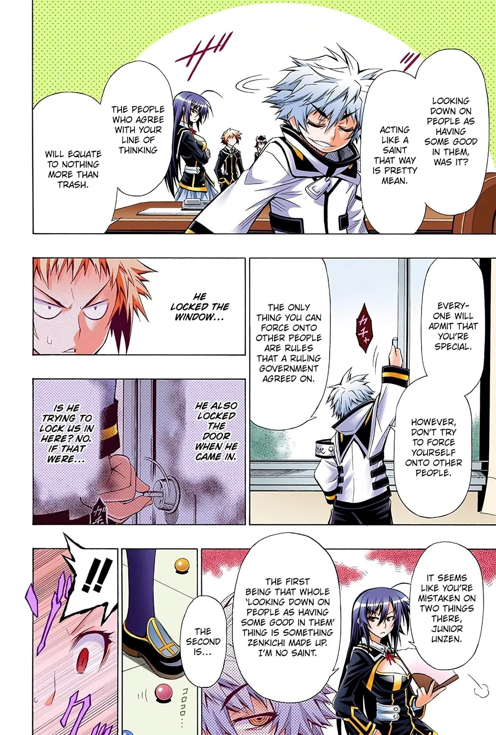 Read Medaka Box (Colored) chapter 18 image 30 on Lezhin