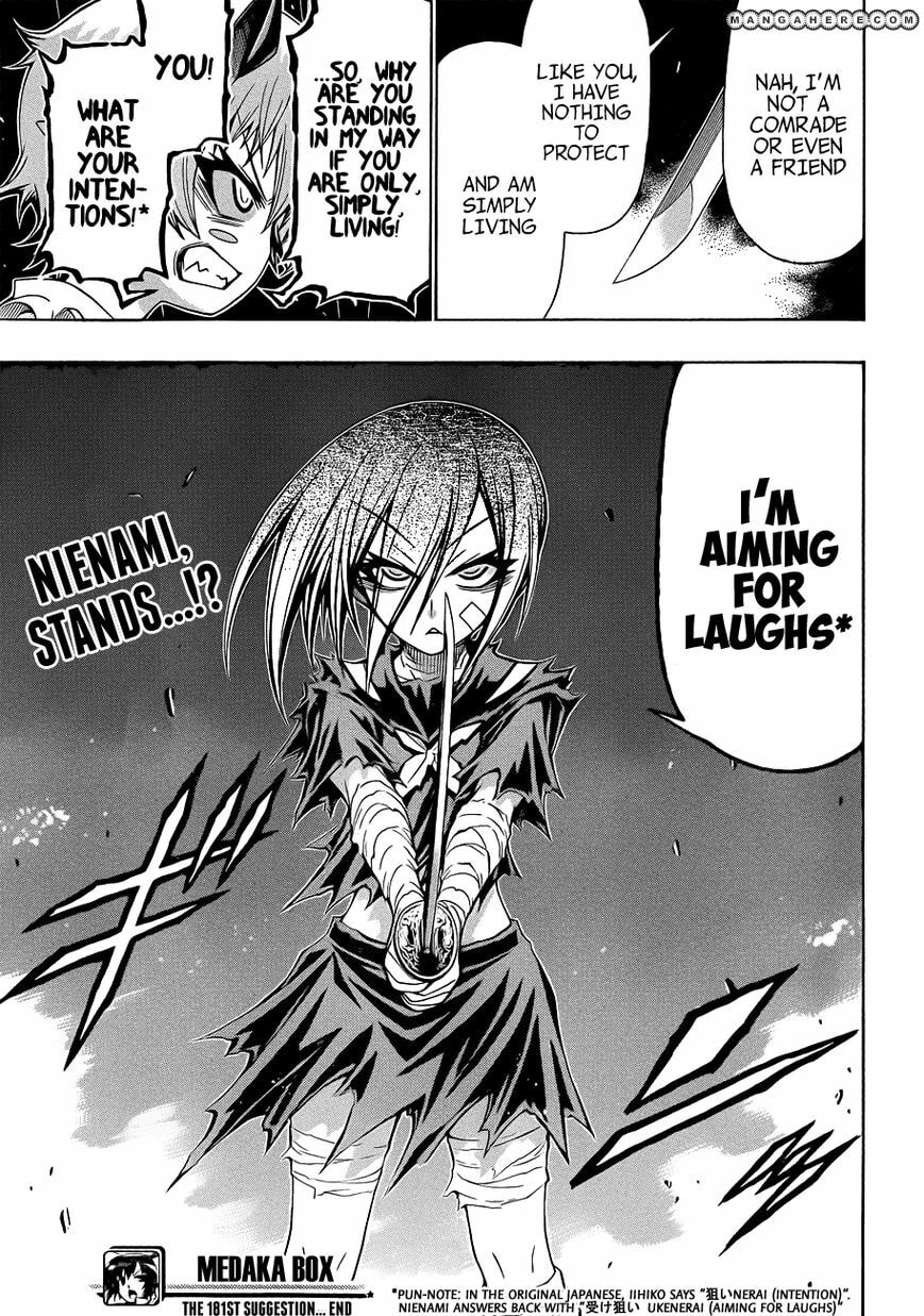 Read Medaka Box (Colored) chapter 181 image 19 on Lezhin