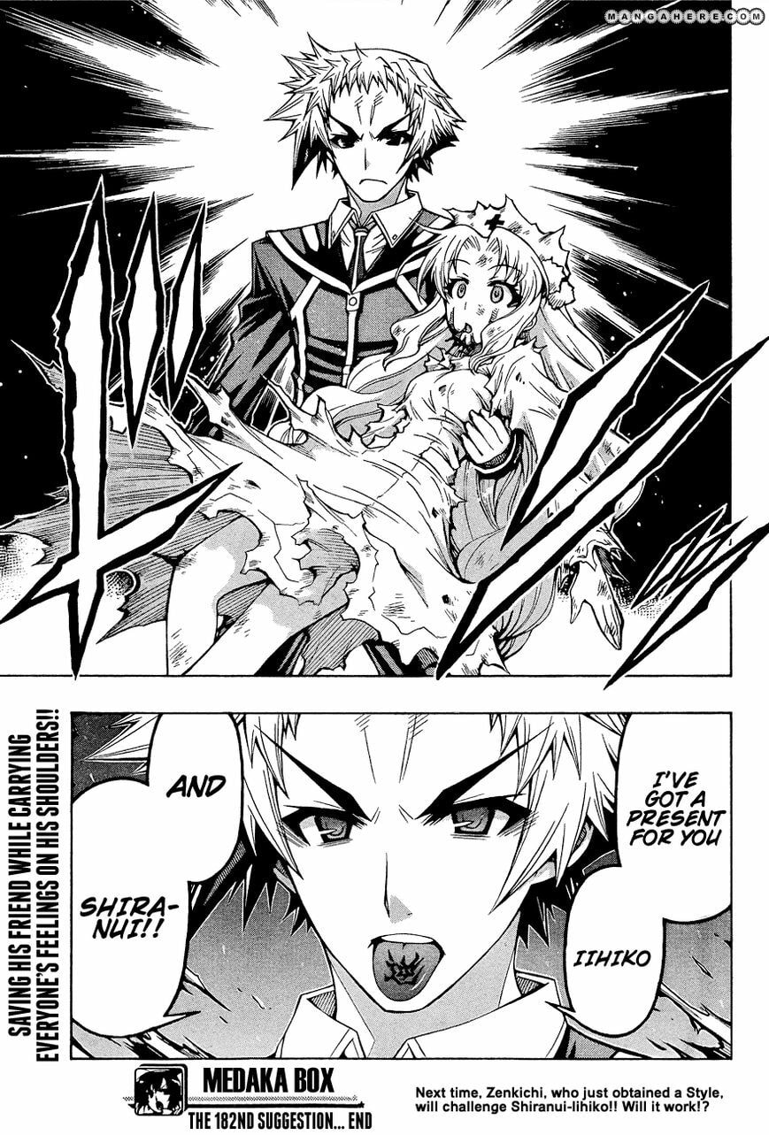 Read Medaka Box (Colored) chapter 182 image 20 on Lezhin