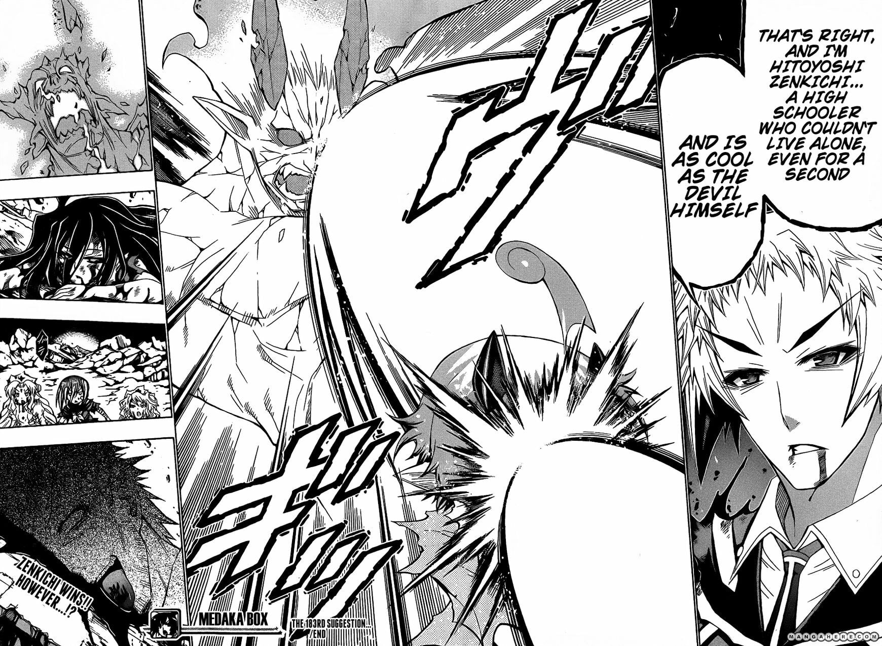 Read Medaka Box (Colored) chapter 183 image 19 on Lezhin