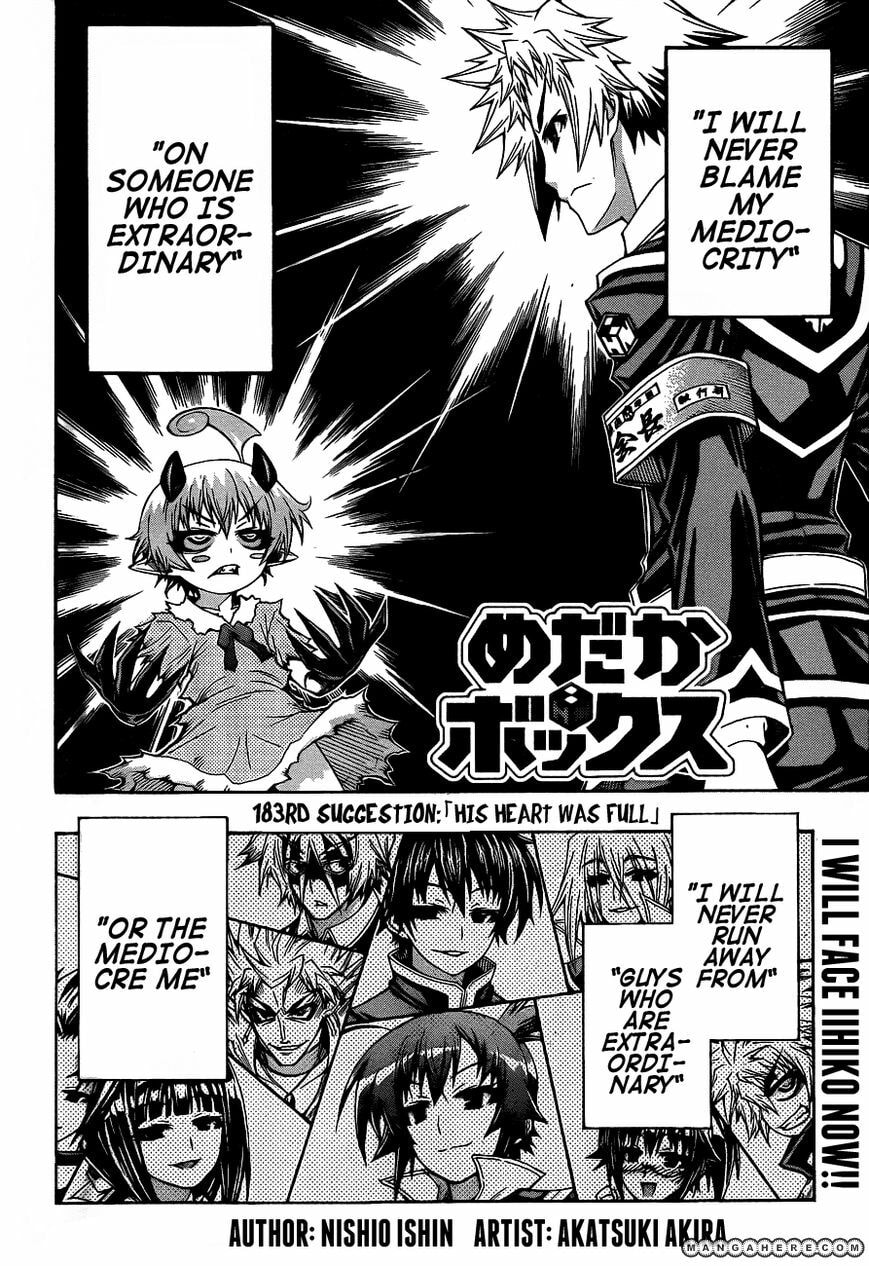Read Medaka Box (Colored) chapter 183 image 3 on Lezhin