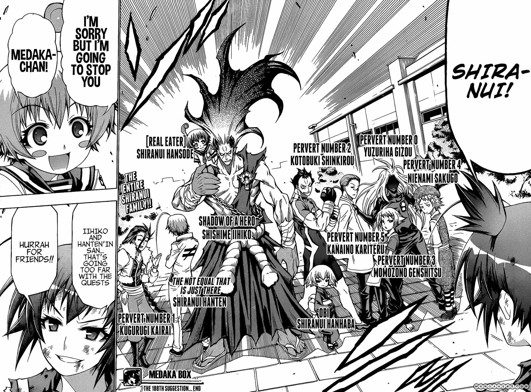 Read Medaka Box (Colored) chapter 188 image 17 on Lezhin