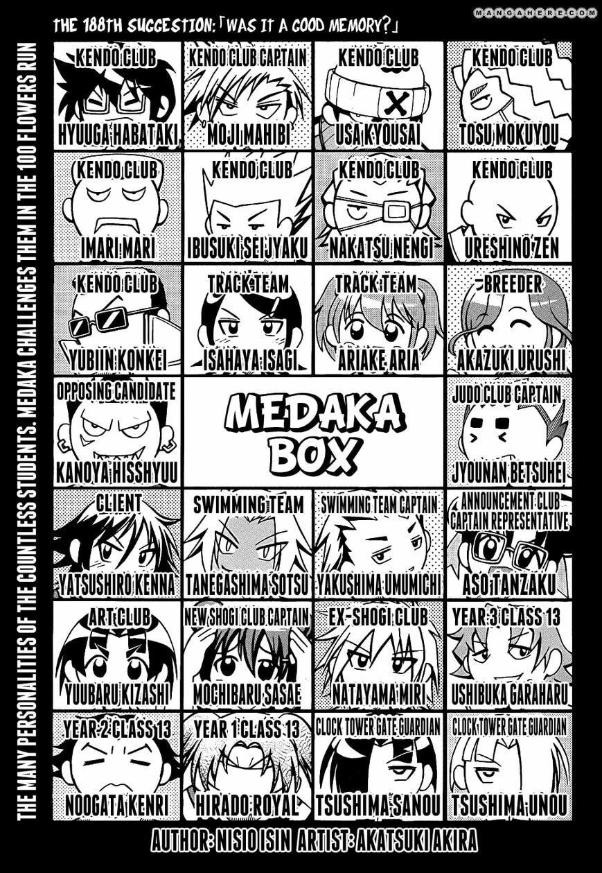 Read Medaka Box (Colored) chapter 188 image 2 on Lezhin