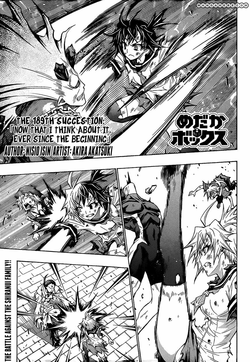 Read Medaka Box (Colored) chapter 189 image 2 on Lezhin