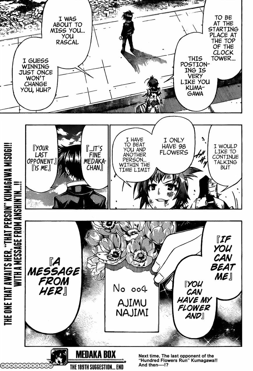 Read Medaka Box (Colored) chapter 189 image 20 on Lezhin