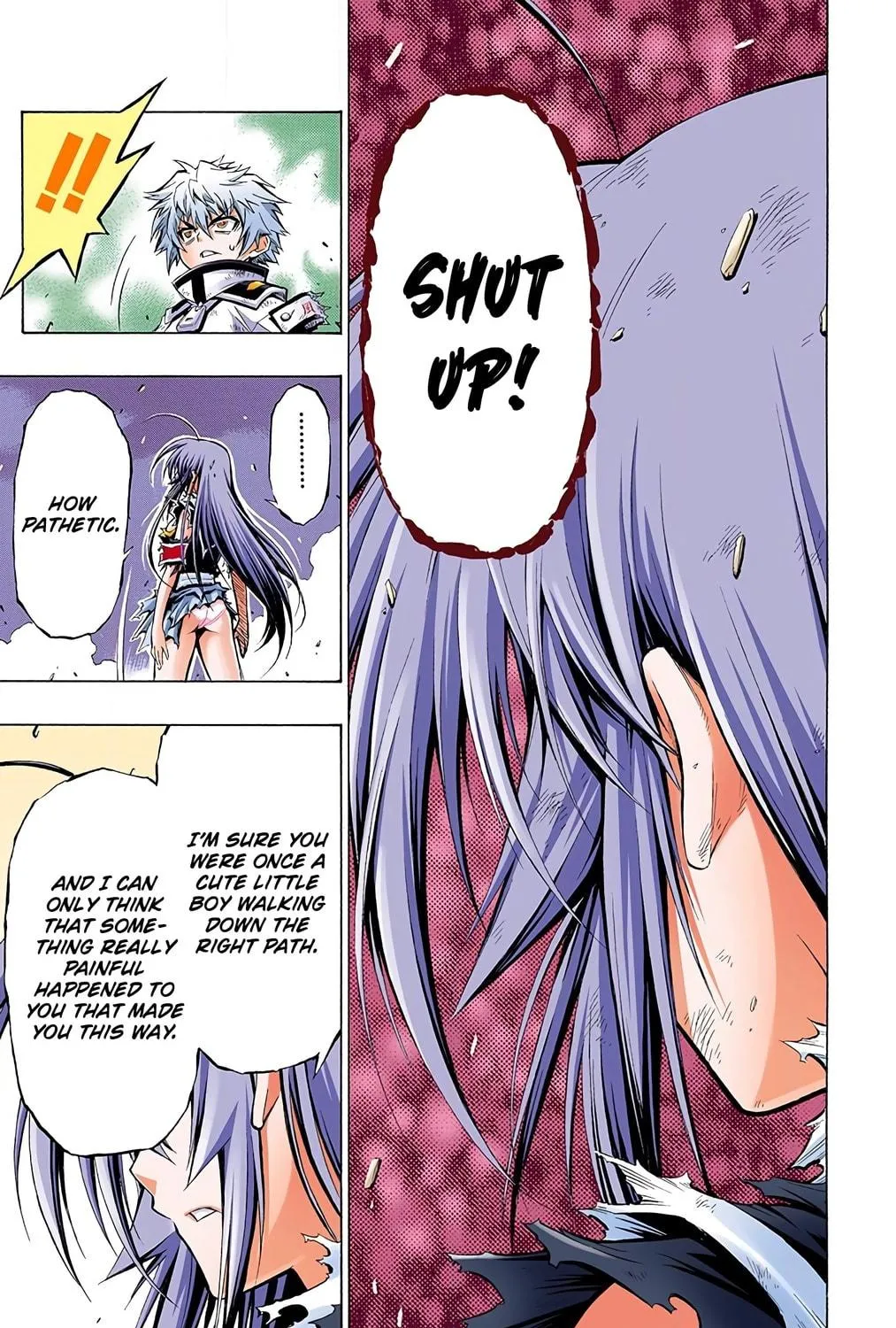 Read Medaka Box (Colored) chapter 19 image 16 on Lezhin