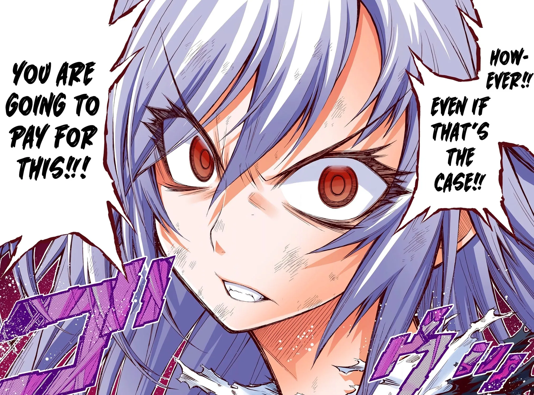 Read Medaka Box (Colored) chapter 19 image 18 on Lezhin