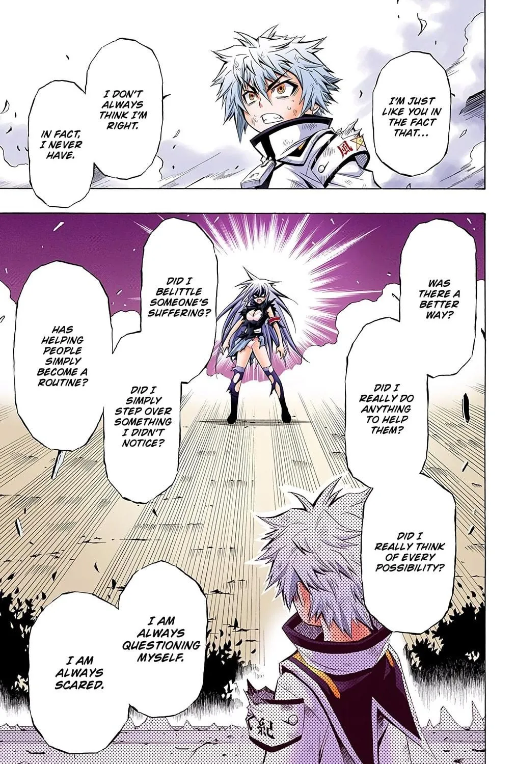 Read Medaka Box (Colored) chapter 19 image 22 on Lezhin